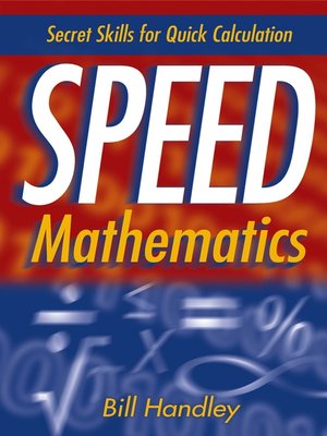 cover image of Speed Mathematics